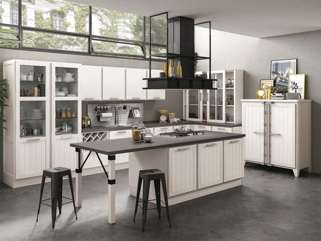 Cucina Classica con isola Provenza 04 di Lube