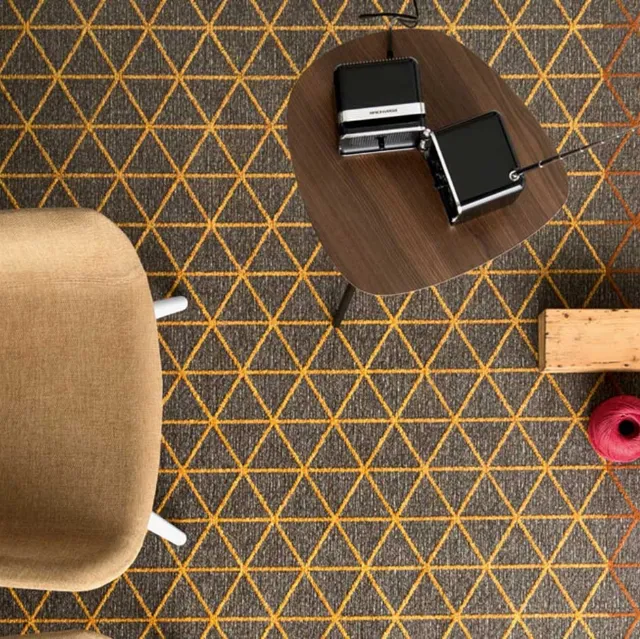 Tappeto geometrico Apotema di Calligaris