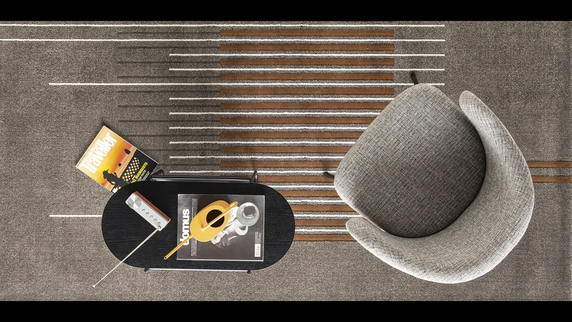 Tappeto contemporaneo Uptown di Calligaris