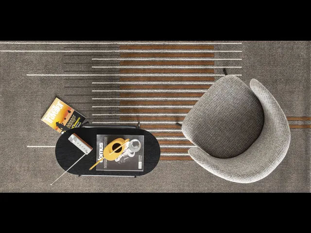 Tappeto contemporaneo Uptown di Calligaris