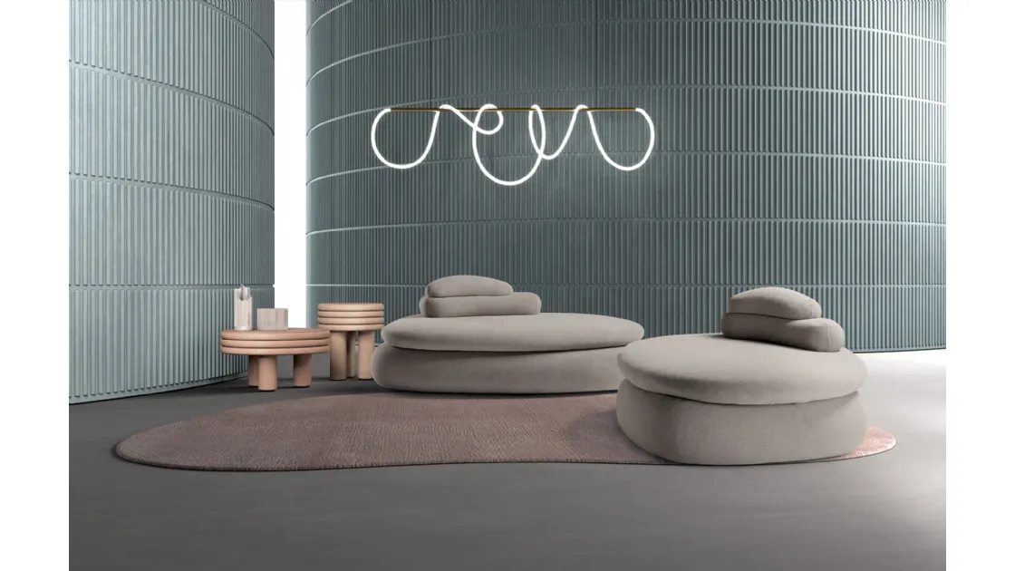 Pouf Letto di design Petra di Dienne Salotti