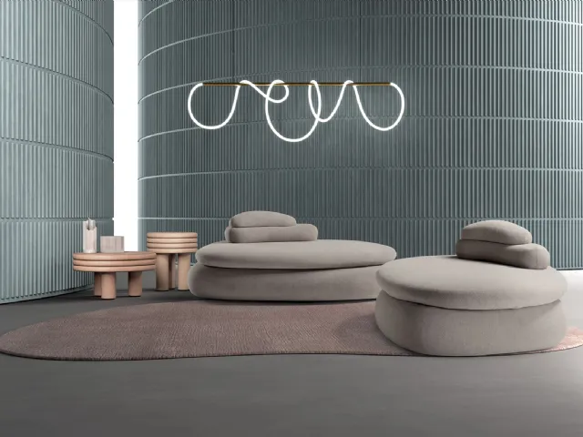 Pouf Letto di design Petra di Dienne Salotti
