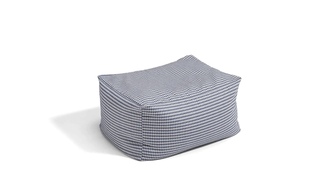 Pouf rettangolare 06 in tessuto di Dienne Salotti