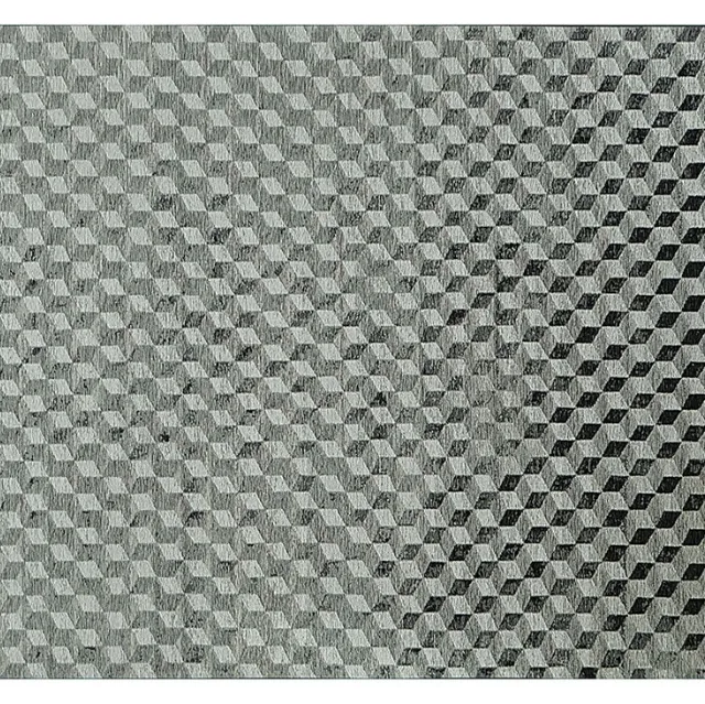 Tappeto Rubik in tessuto di cotone e ciniglia di Cattelan Italia