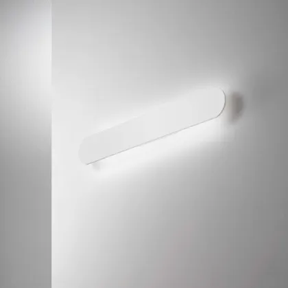 Lampada da parete Echo in alluminio verniciato di Ideal Lux