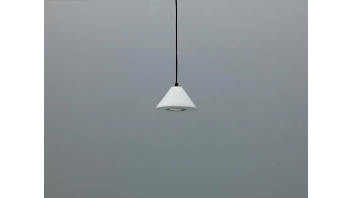 Lampada a sospensione Trilly in metallo Bianco di Stones
