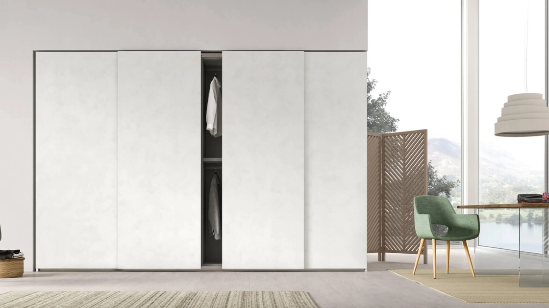 Armadio Liscia Anta scorrevole di Maronese