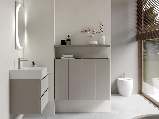 Mobile da Bagno sospeso INK NK013 di Compab