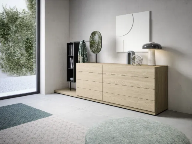 Comodino rotondo Tau di Calligaris