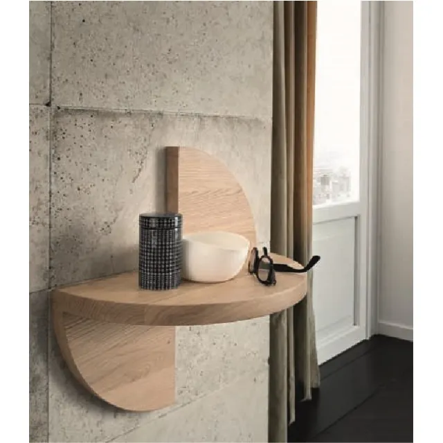 Comodino Petalo in legno massello di Alta Corte