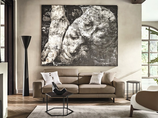 Divano lineare Edgar di Calligaris