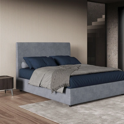 Letto con box contenitore Ascot di Novaluna