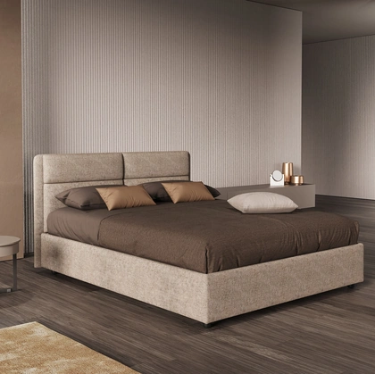 Letto imbottito Bellagio di Novaluna