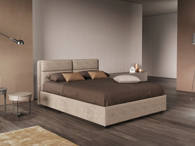 Letto imbottito Bellagio di Novaluna