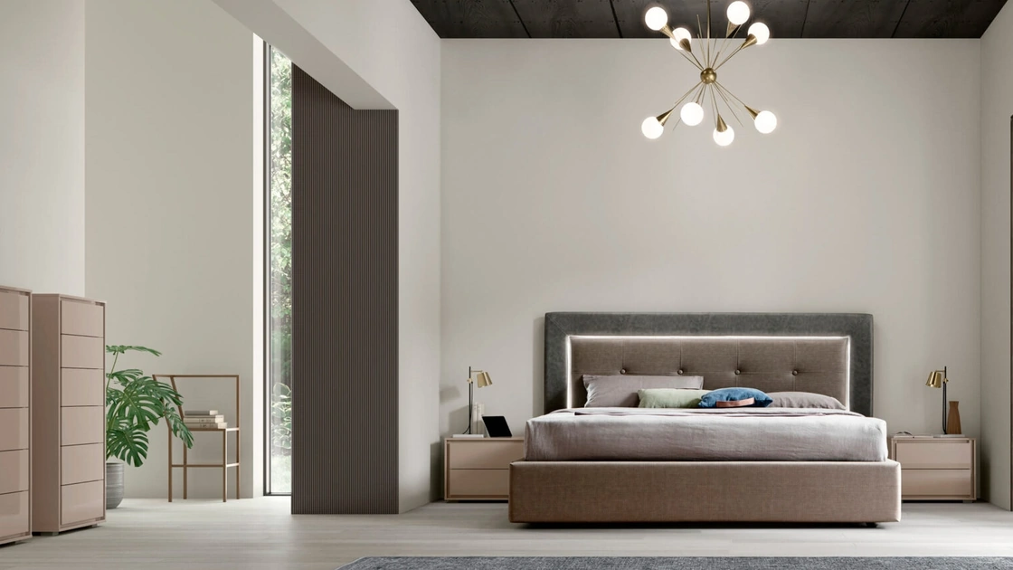 Letto con contenitore Deo di Maronese