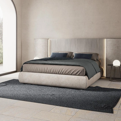 Letto imbottito Ellis di Novaluna