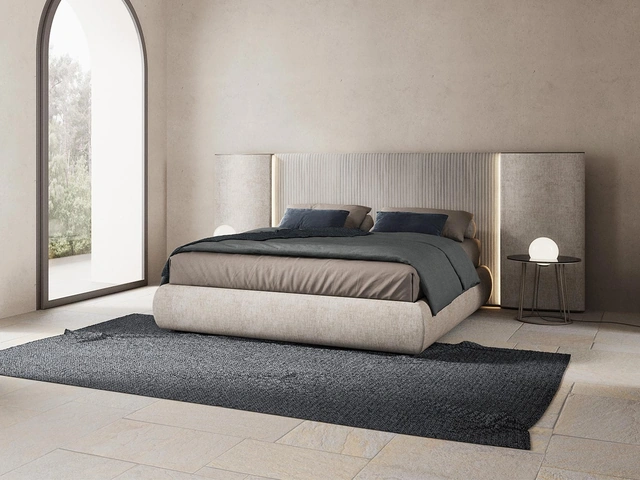 Letto imbottito Ellis di Novaluna