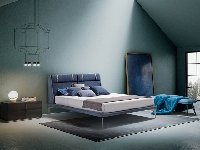 Letto con testiera Firenze di Novaluna