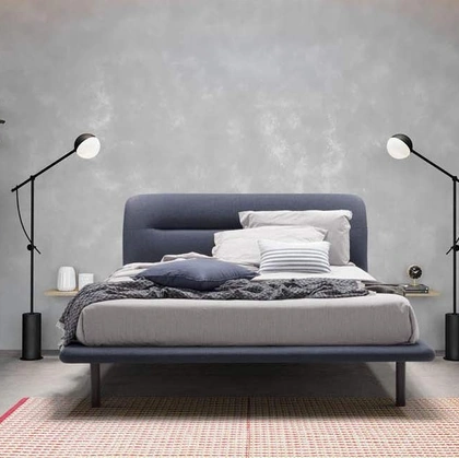 Letto imbottito Malè di Novaluna