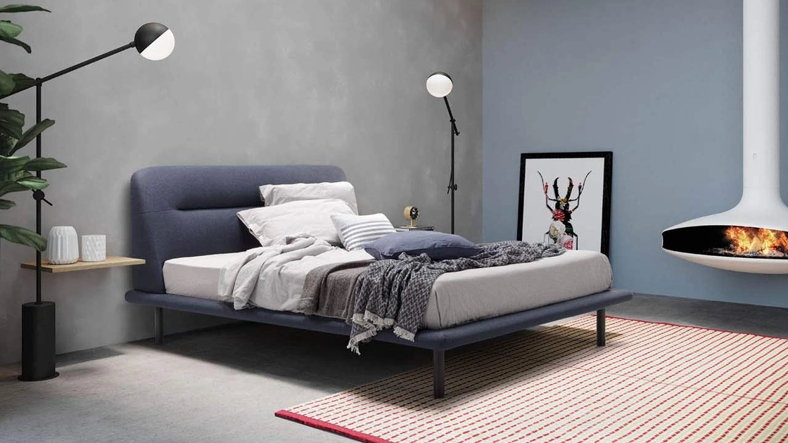 Letto imbottito Malè di Novaluna