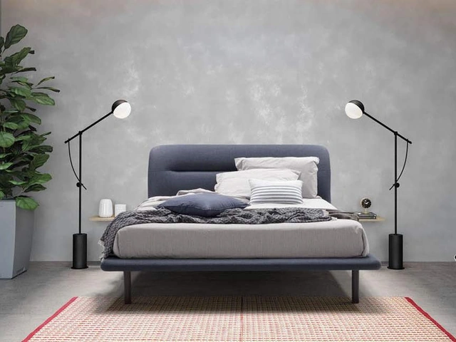 Letto imbottito Malè di Novaluna