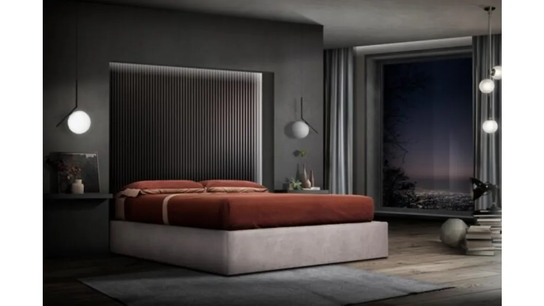 Letto Sommier con box contenitore di Gamma Salotti