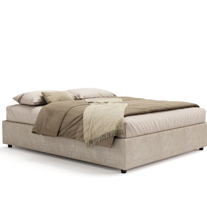 Letto in tessuto Sommier Smart di Novaluna