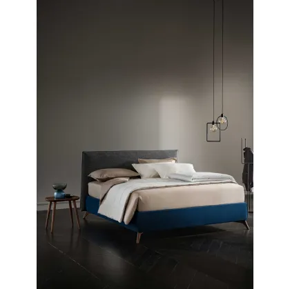 Letto in tessuto con testiera Soul Lod di Altrenotti