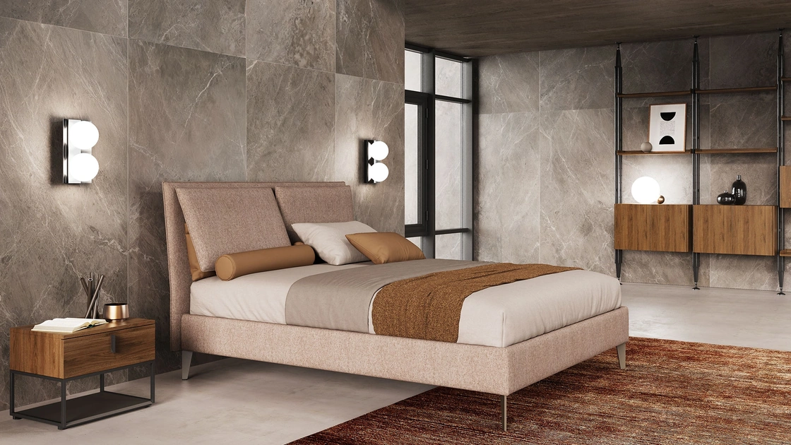 Letto matrimoniale Tudor di Novaluna