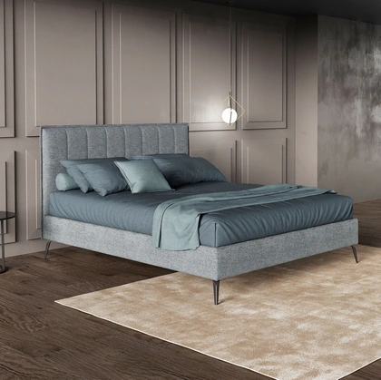 Letto imbottito York di Novaluna