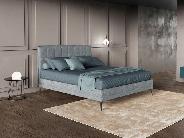 Letto imbottito York di Novaluna
