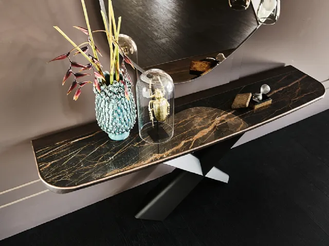 Consolle in ceramica Marmi Terminal Keramik Premium di Cattelan Italia