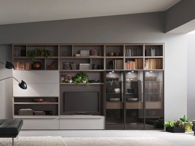 Parete Attrezzata Sistema Spalla Comp SA2217 di Maronese