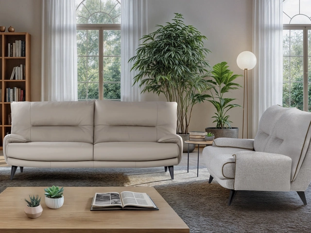 Divano lineare Banquette di Calia