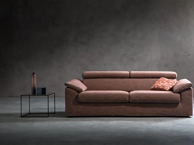 Divano in tessuto con poggiatesta regolabile Loft Special di Samoa