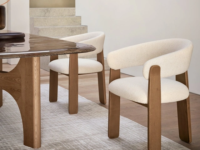 Sedia imbottita Anthea di Calligaris