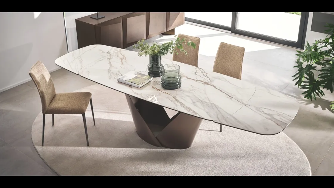 Sedia imbottita Fay di Calligaris