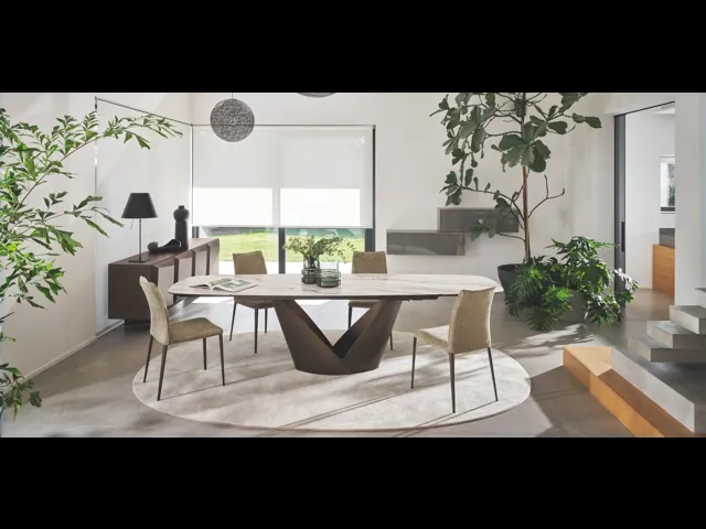 Sedia imbottita Fay di Calligaris
