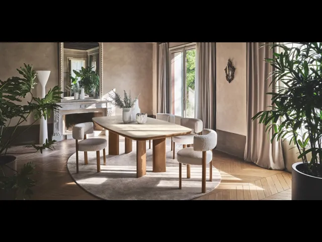 Sedia in tessuto Glen di Calligaris