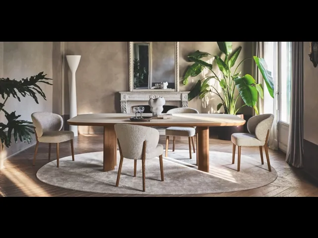 Sedia imbottita Mara di Calligaris