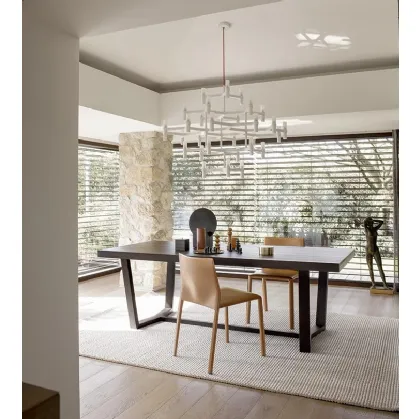 Tavolo con allunghe Cartesio di Alf Da Frè