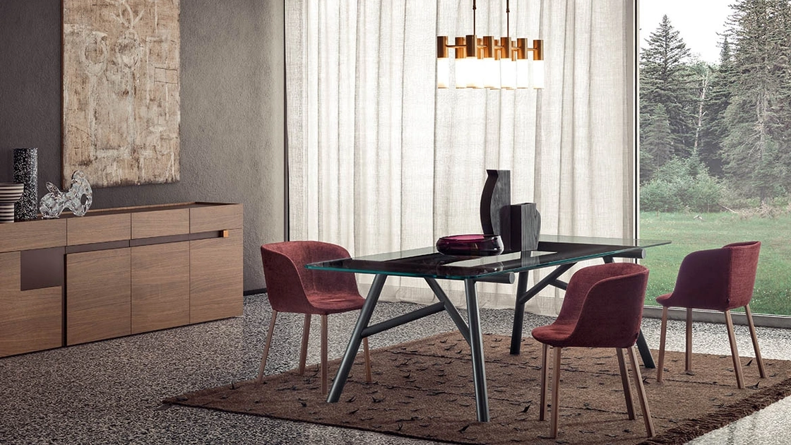 Tavolo rettangolare Maestro di Pianca