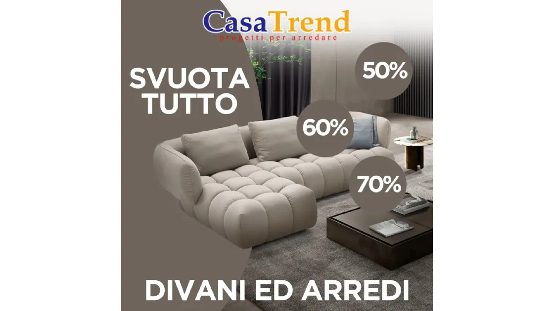 Svuota tutto fino al 50 60 70%