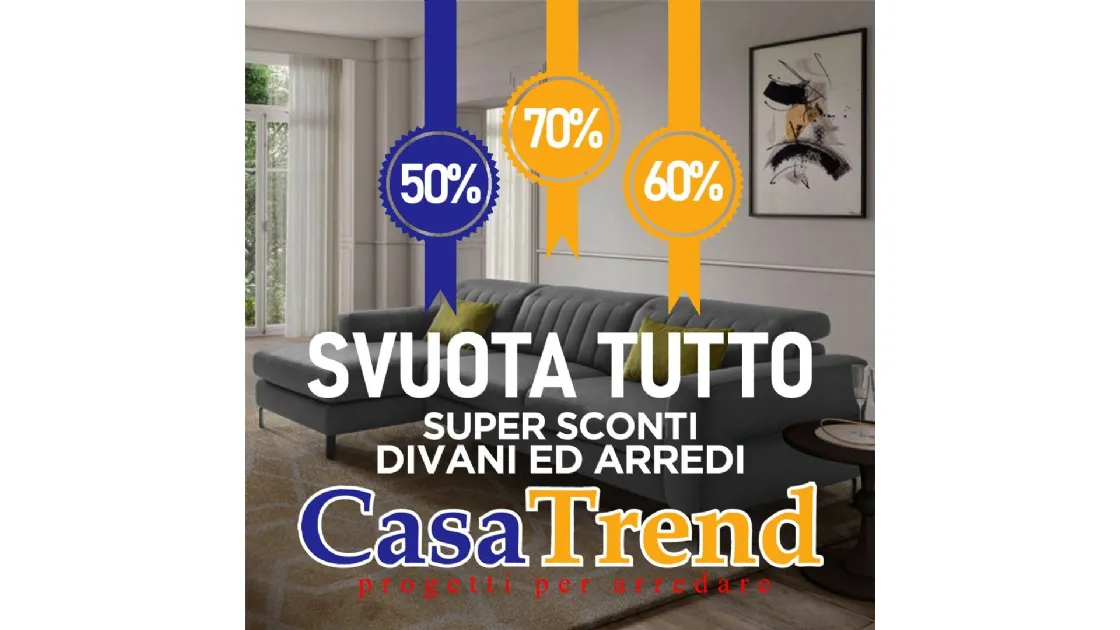 Svuota tutto fino al 50 60 70%