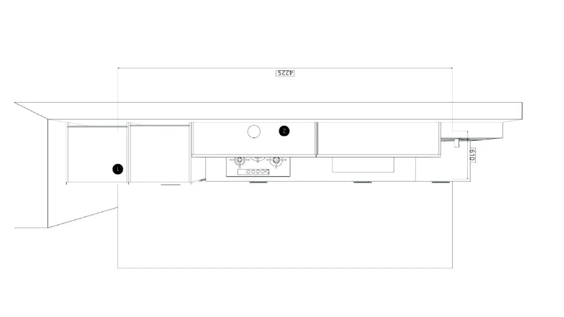 Cucina in legno subito disponibile