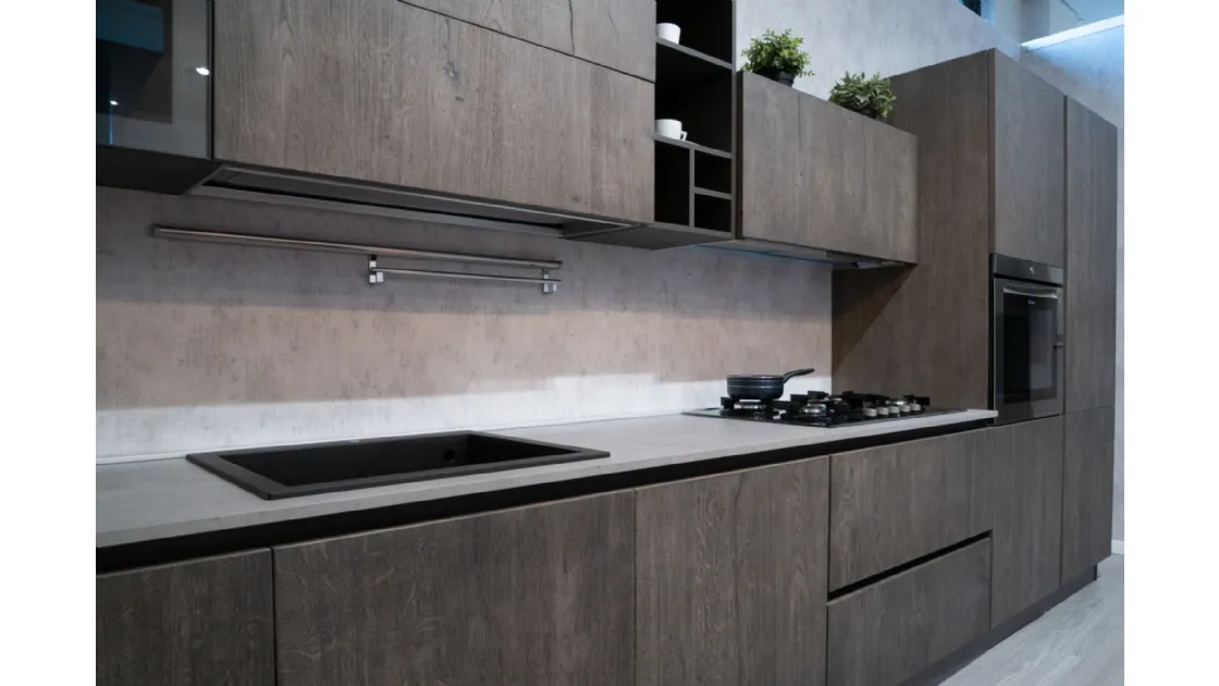 Cucina Nala, il fascino del legno