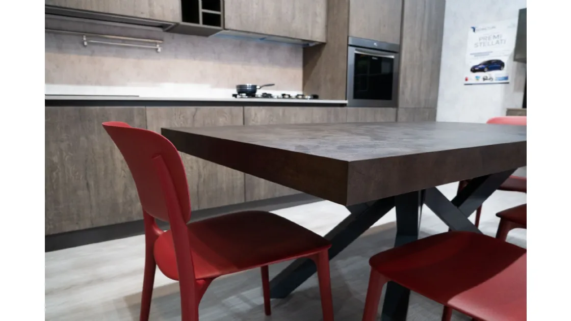 Cucina Nala, il fascino del legno