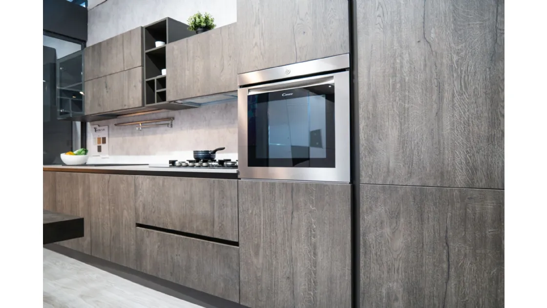 Cucina Nala, il fascino del legno