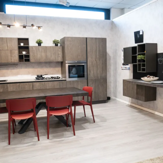 Cucina Nala, il fascino del legno