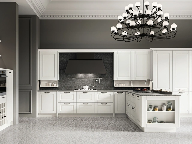 Cucina Classica con penisola Asolo 04 di Arredo3